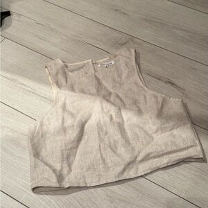 NEW reformation linen top